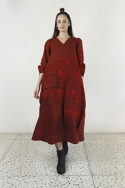 FLOAT SEW DRESS Fashion Rias