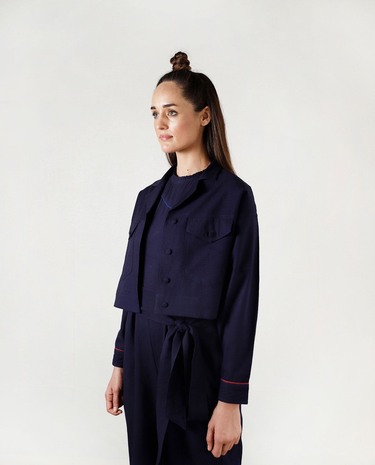 FLUID MOON CROP JACKET Fashion Rias