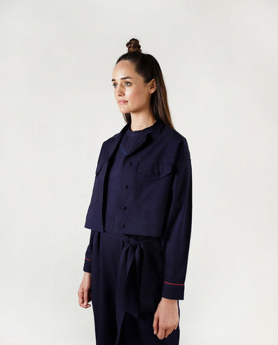FLUID MOON CROP JACKET Fashion Rias