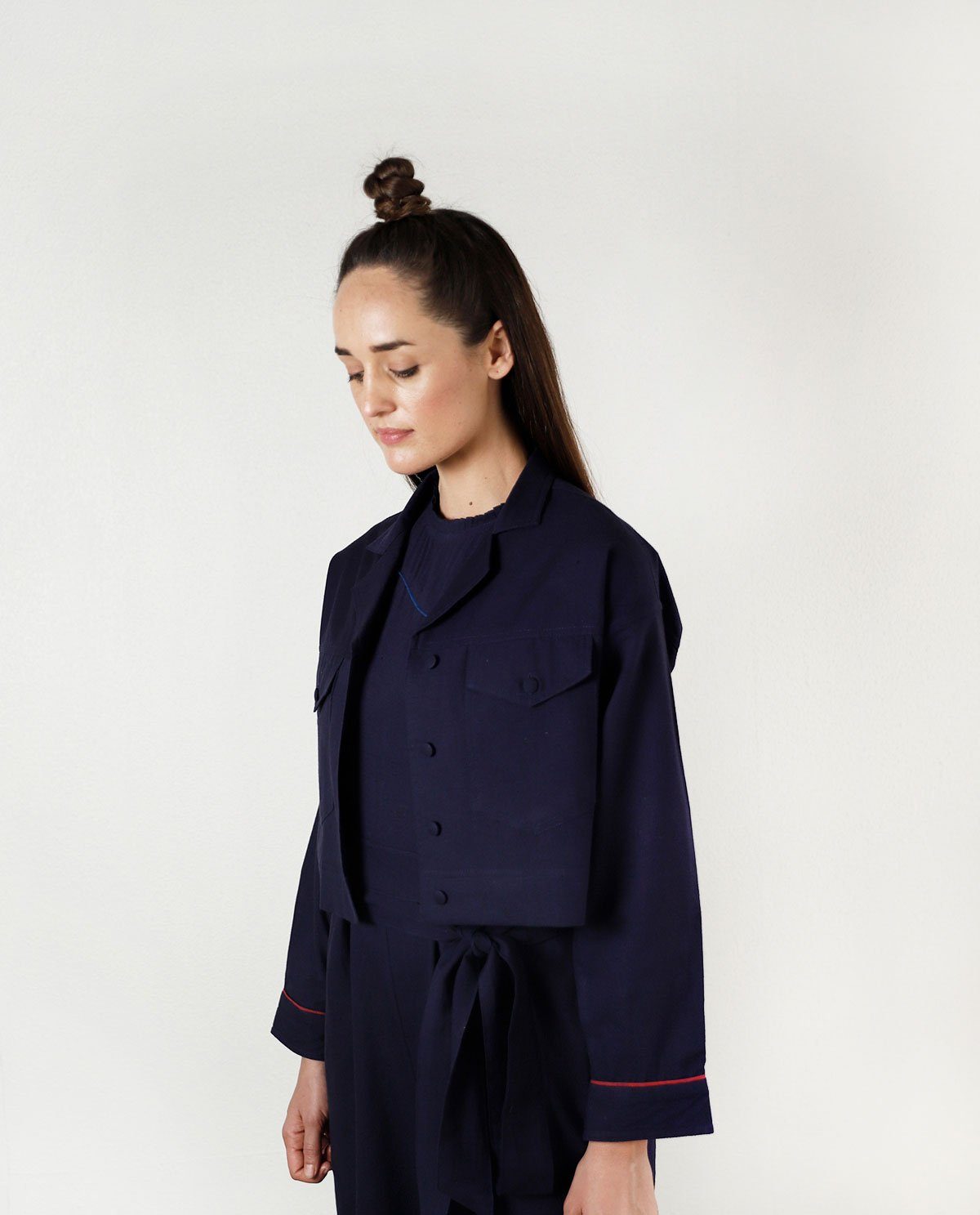 FLUID MOON CROP JACKET Fashion Rias
