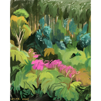Forest Bathing in the Nilgiris Art Richa Kashelkar