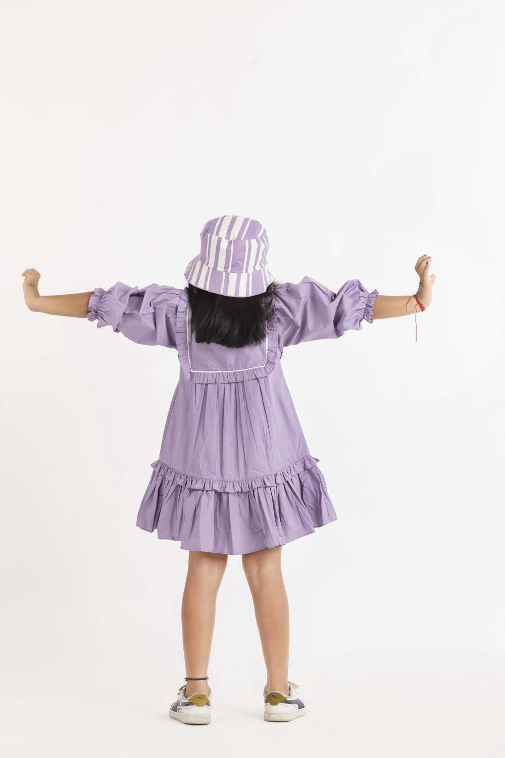 Frill Dress Lavender Kids THREE Kids 