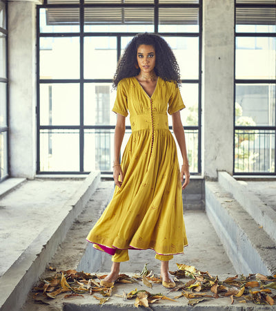 Genda choga set Fashion Khara Kapas