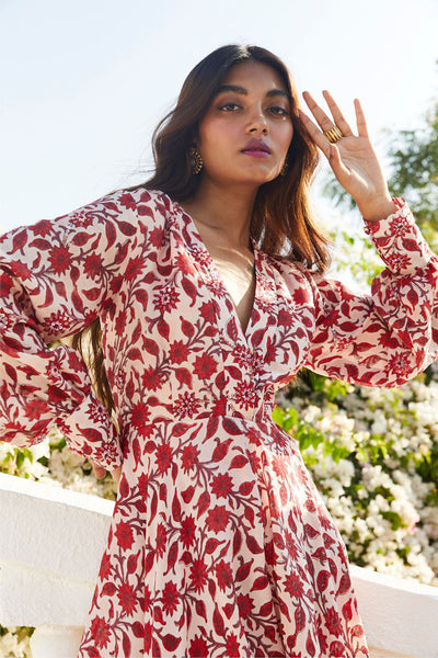GENDA SILK MAXI DRESS Fashion JodiLife