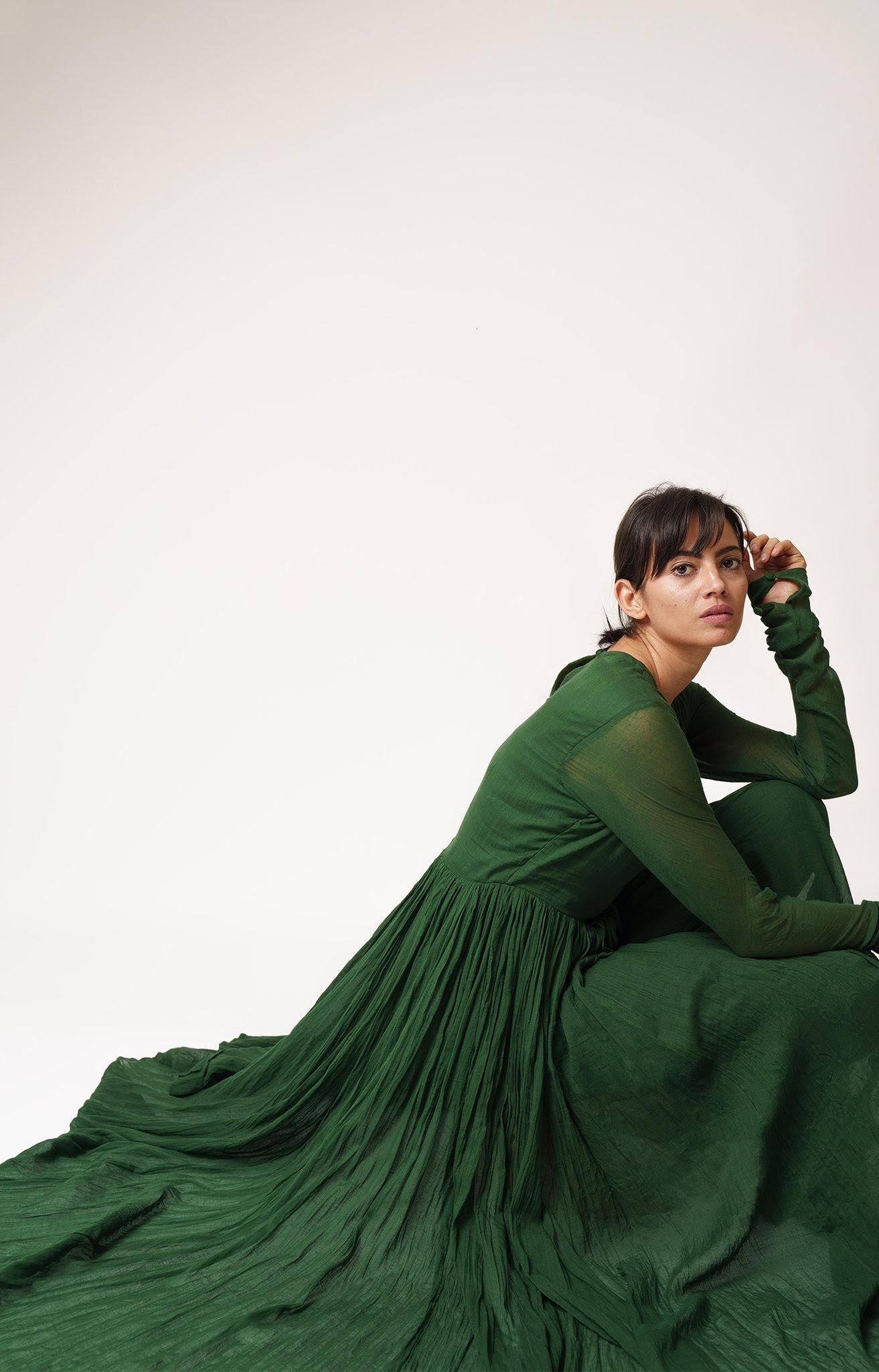 Ghoomar Kurta Emerald Fashion DOT