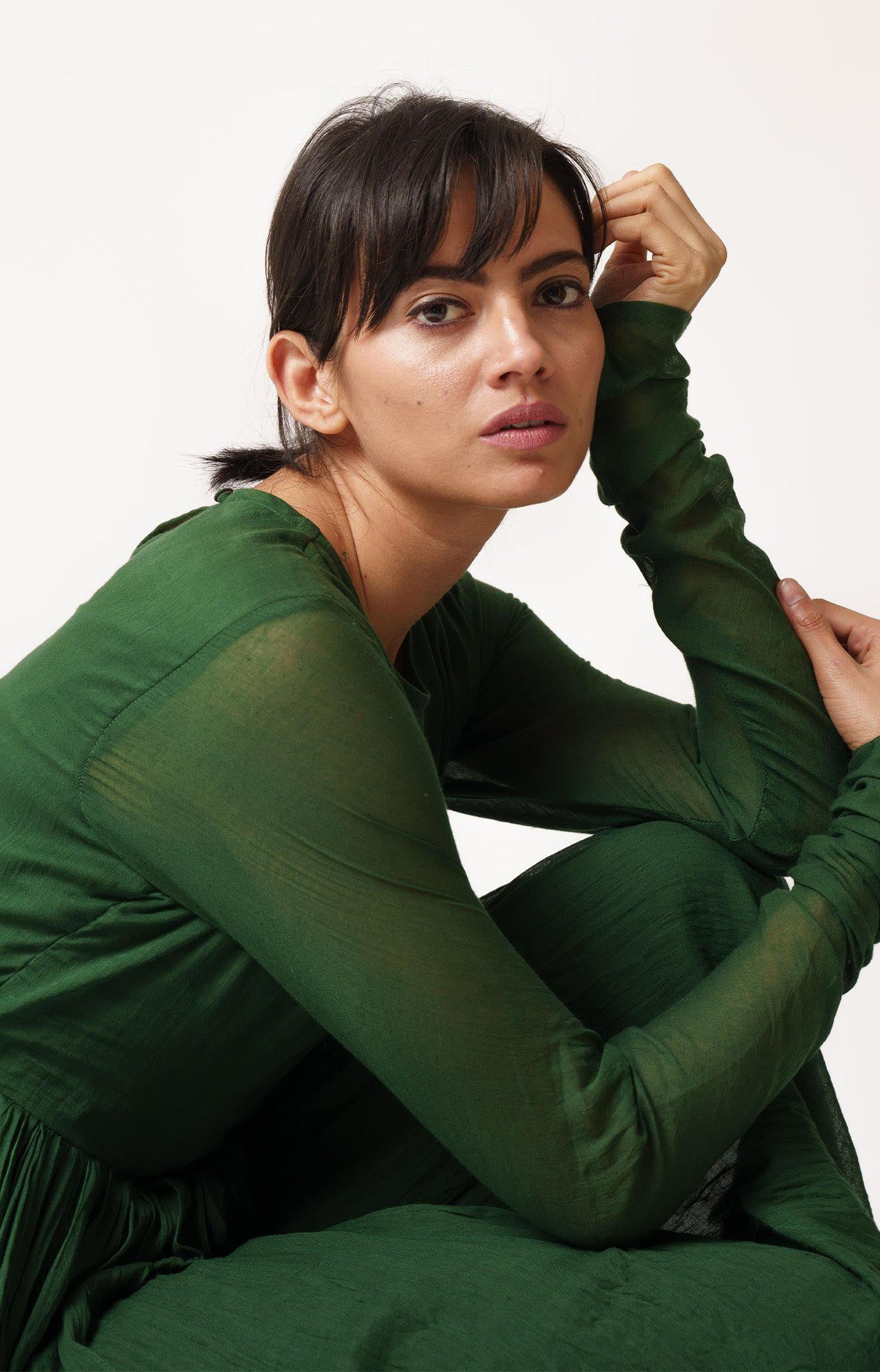 Ghoomar Kurta Emerald Fashion DOT