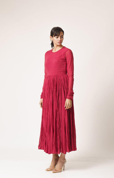 Ghoomar Kurta Red Fashion DOT