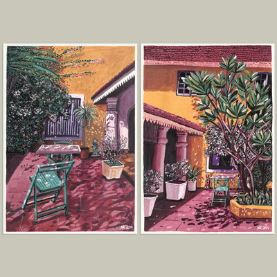 Goan Summer Set 1 Art Namrata Kumar