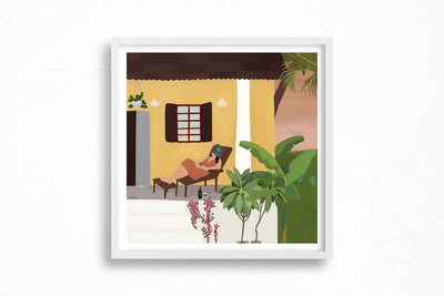 GOAN VERANDAH ART MEDHA EASWAR