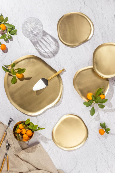 Haifa Brass Platter Home Gado Living