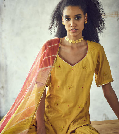 Halda Sharara Set Fashion Khara Kapas