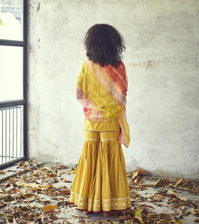 Halda Sharara Set Fashion Khara Kapas
