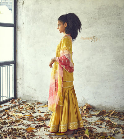 Halda Sharara Set Fashion Khara Kapas
