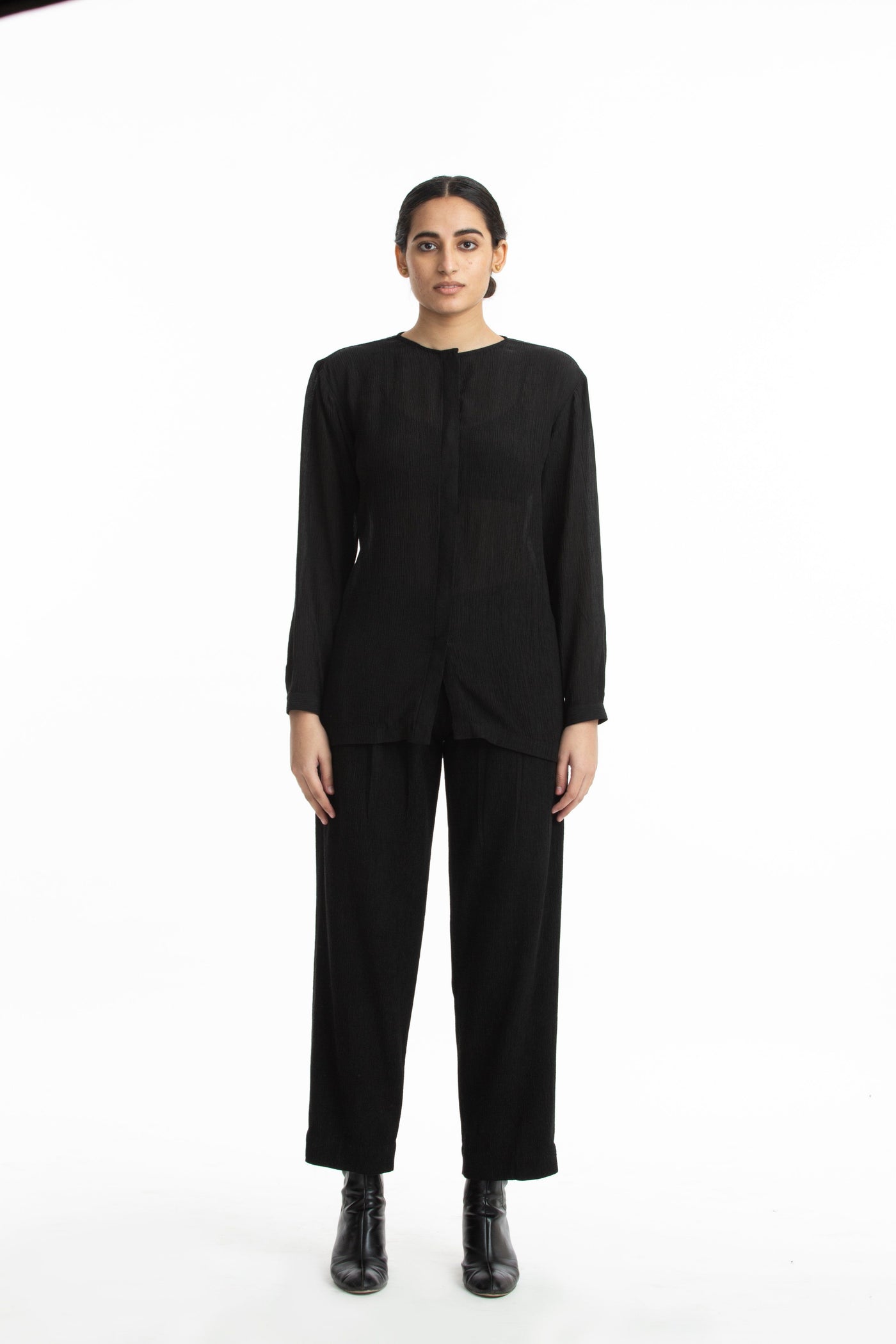 Handwoven Bamboo Shirt Fashion Akaaro