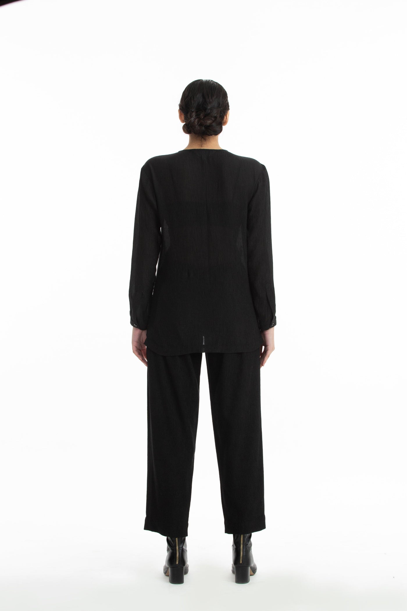 Handwoven Bamboo Shirt Fashion Akaaro