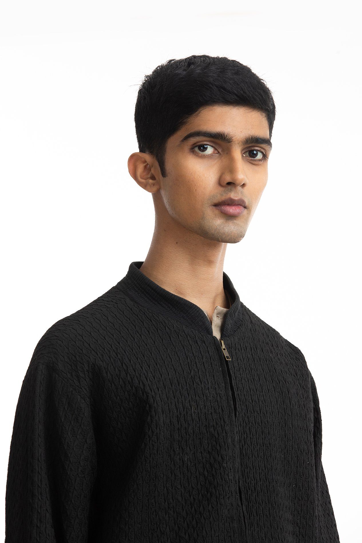 Handwoven Bomber Jacket Co-ord Basic Shirt Trouser Men Akaaro Men 