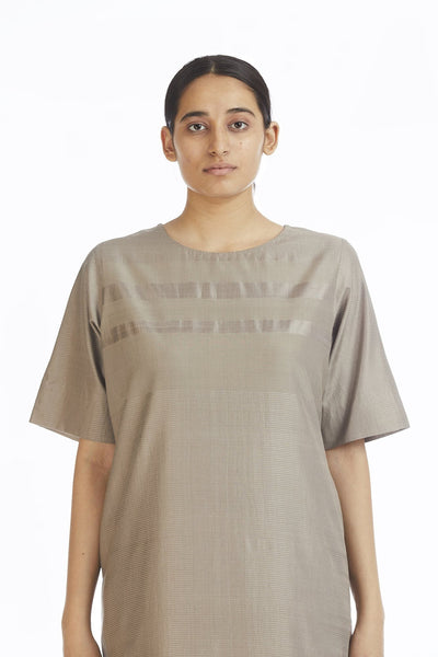 Handwoven Engineered Mudpie Shift Dress Fashion Akaaro