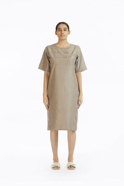 Handwoven Engineered Mudpie Shift Dress Fashion Akaaro