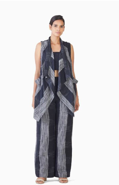 Handwoven Ikat Trouser Fashion Akaaro