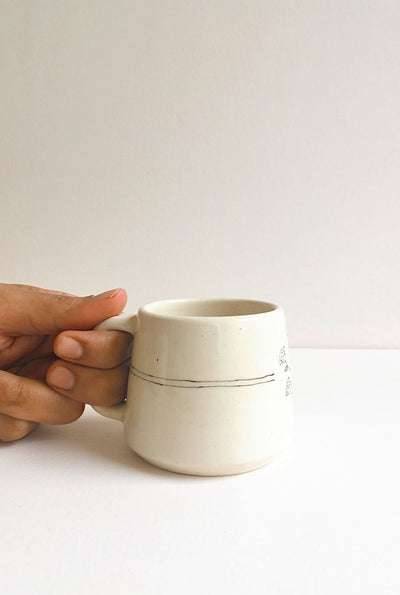 Harmony' Teacups (Set of 4) Home Minimal Indian 