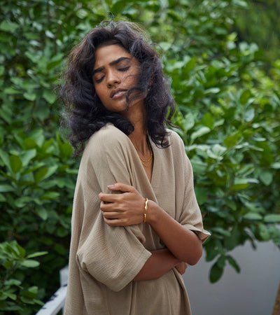 Hazel Kaftan Fashion Khara Kapas