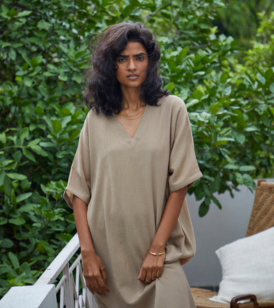 Hazel Kaftan Fashion Khara Kapas