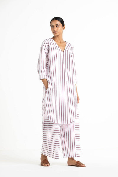 High Waist Bottom Stripe Fashion THREE