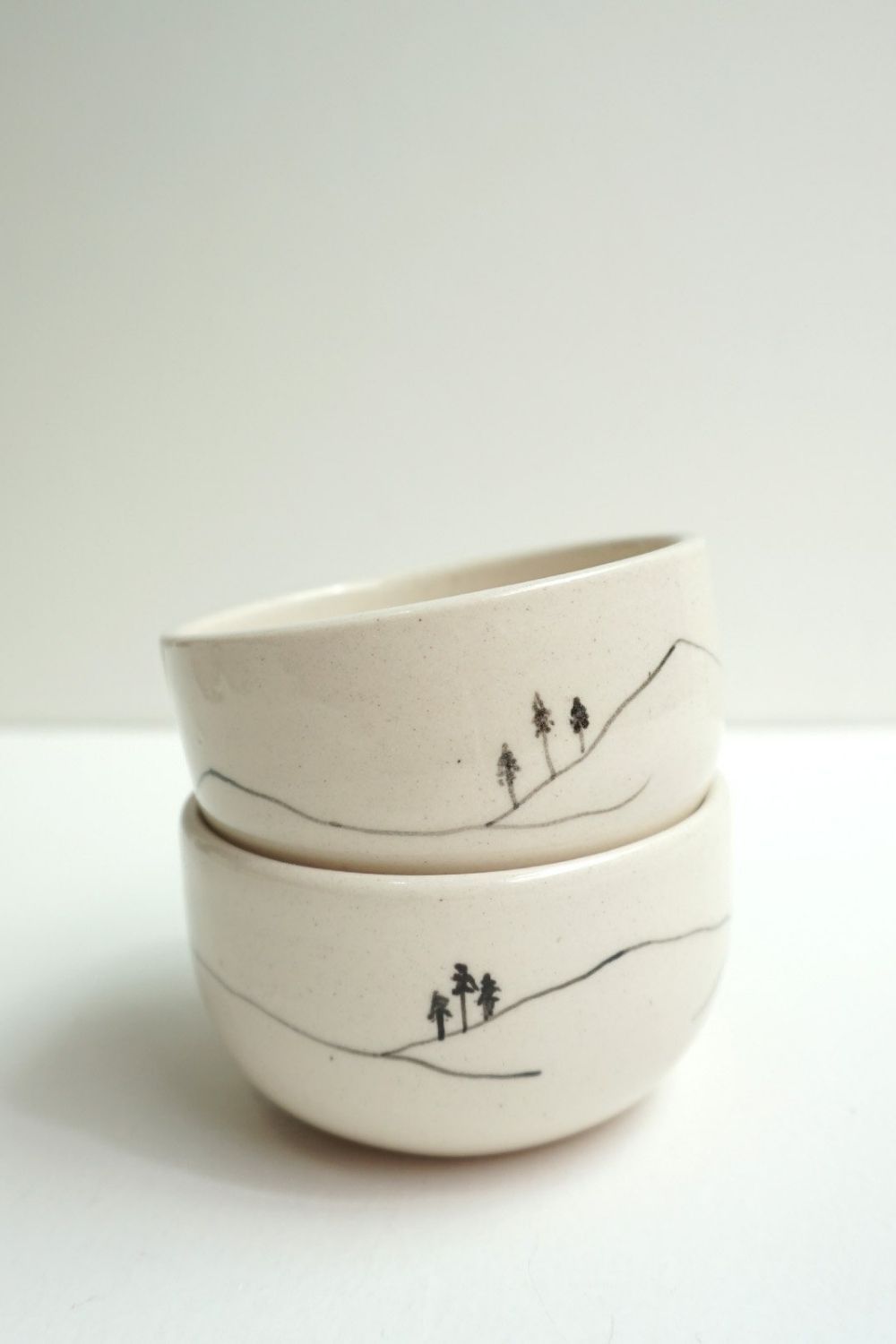 Hills Pinch Bowls (Set of 2) Home Minimal Indian 