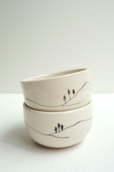 Hills Pinch Bowls (Set of 2) Home Minimal Indian 