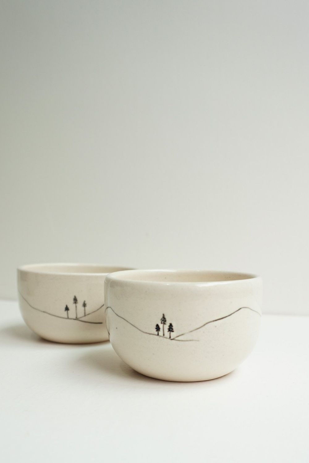 Hills Pinch Bowls (Set of 2) Home Minimal Indian 