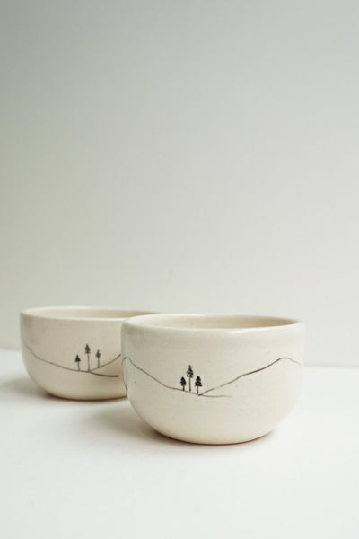 Hills Pinch Bowls (Set of 2) Home Minimal Indian 