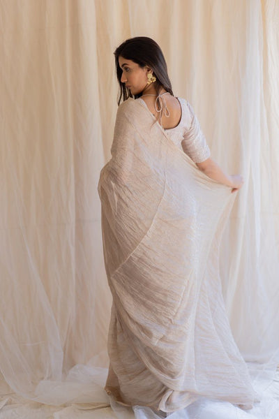Inara Tissue Saree & Blouse Fashion Nirjara