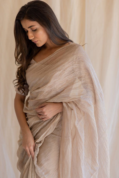 Inara Tissue Saree & Blouse Fashion Nirjara