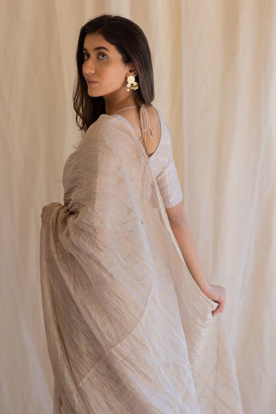 Inara Tissue Saree & Blouse Fashion Nirjara