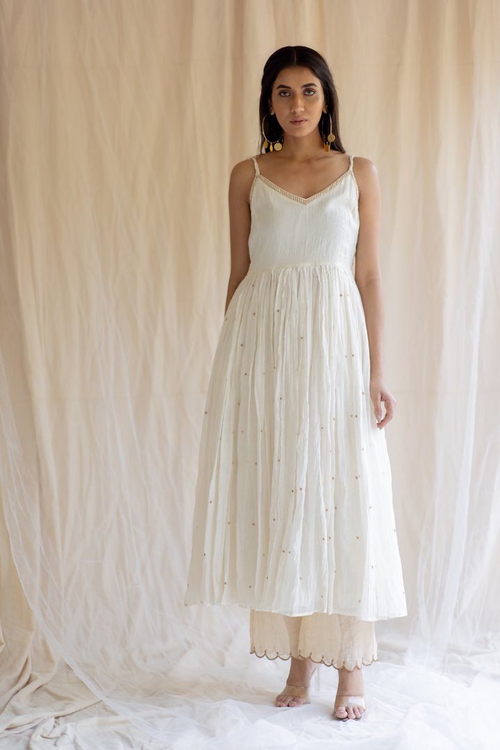 Ivory Nasim Jama Fashion Nirjara