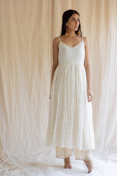 Ivory Nasim Jama Fashion Nirjara