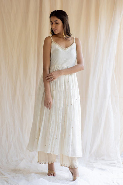 Ivory Nasim Jama Fashion Nirjara