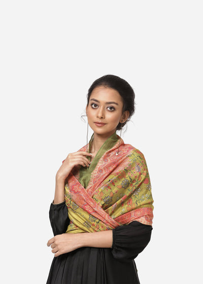 Jamavar Dupatta Fashion Yam