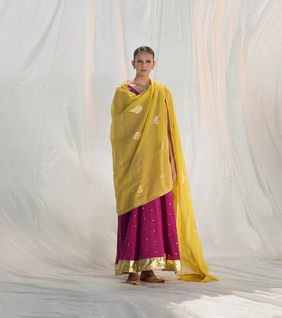 Jamun Flared Maxi Fashion Khara Kapas