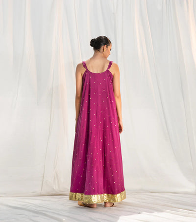 Jamun Flared Maxi Fashion Khara Kapas