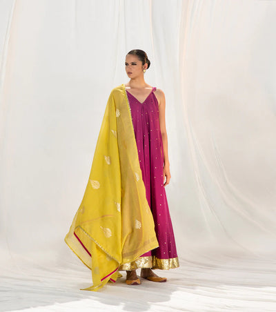 Jamun Flared Maxi Fashion Khara Kapas