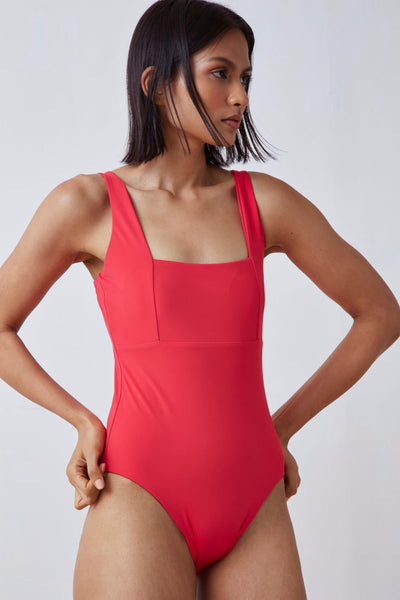 Jolene - Coral Swimsuit Fashion The Summer House