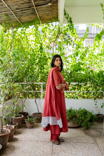 Juanita-Featuring Handwoven Chanderi Kurta Set with Resham Zari Fashion Juanita 