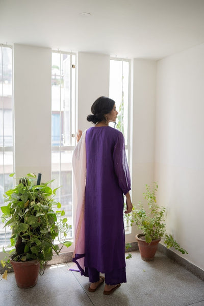 Juanita- Featuring Handwoven Chanderi Kurta with Resham & Dabka Fashion Juanita 