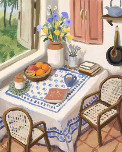 Kitchen Table Art Richa Kashelkar