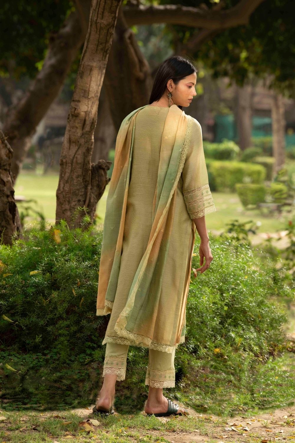 Kumud Light Green Kurta Set Fashion Priti Prashant 