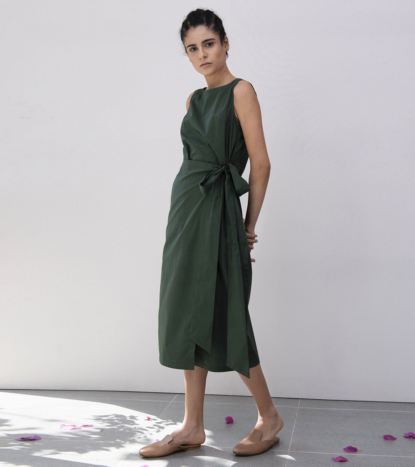 Lady Fern Midi Dress Fashion Khara Kapas