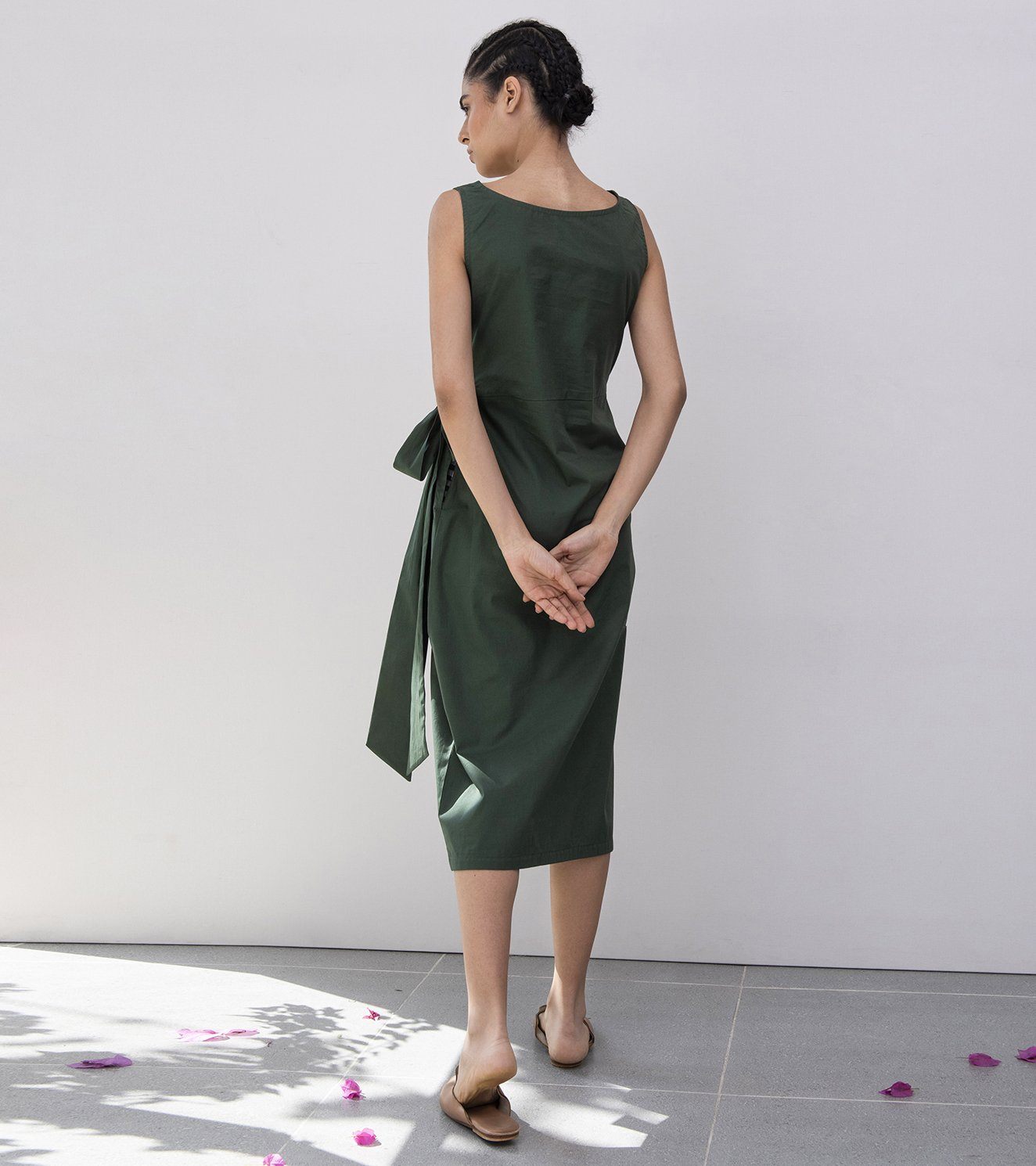 Lady Fern Midi Dress Fashion Khara Kapas
