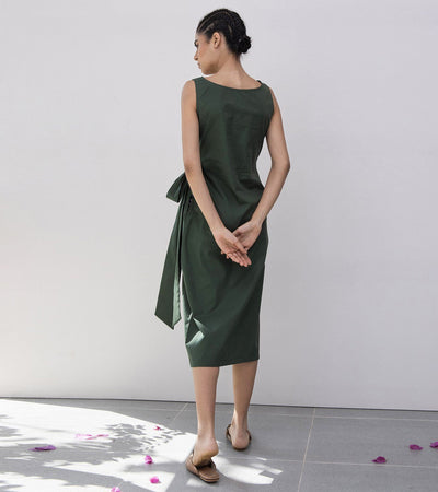 Lady Fern Midi Dress Fashion Khara Kapas