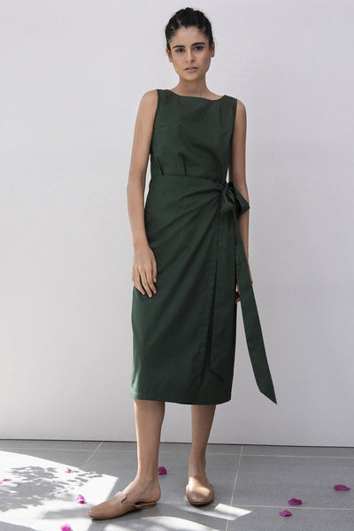 Lady Fern Midi Dress Fashion Khara Kapas